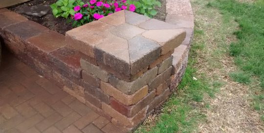 jonathan allen – 45 degree pillar with a wall attached